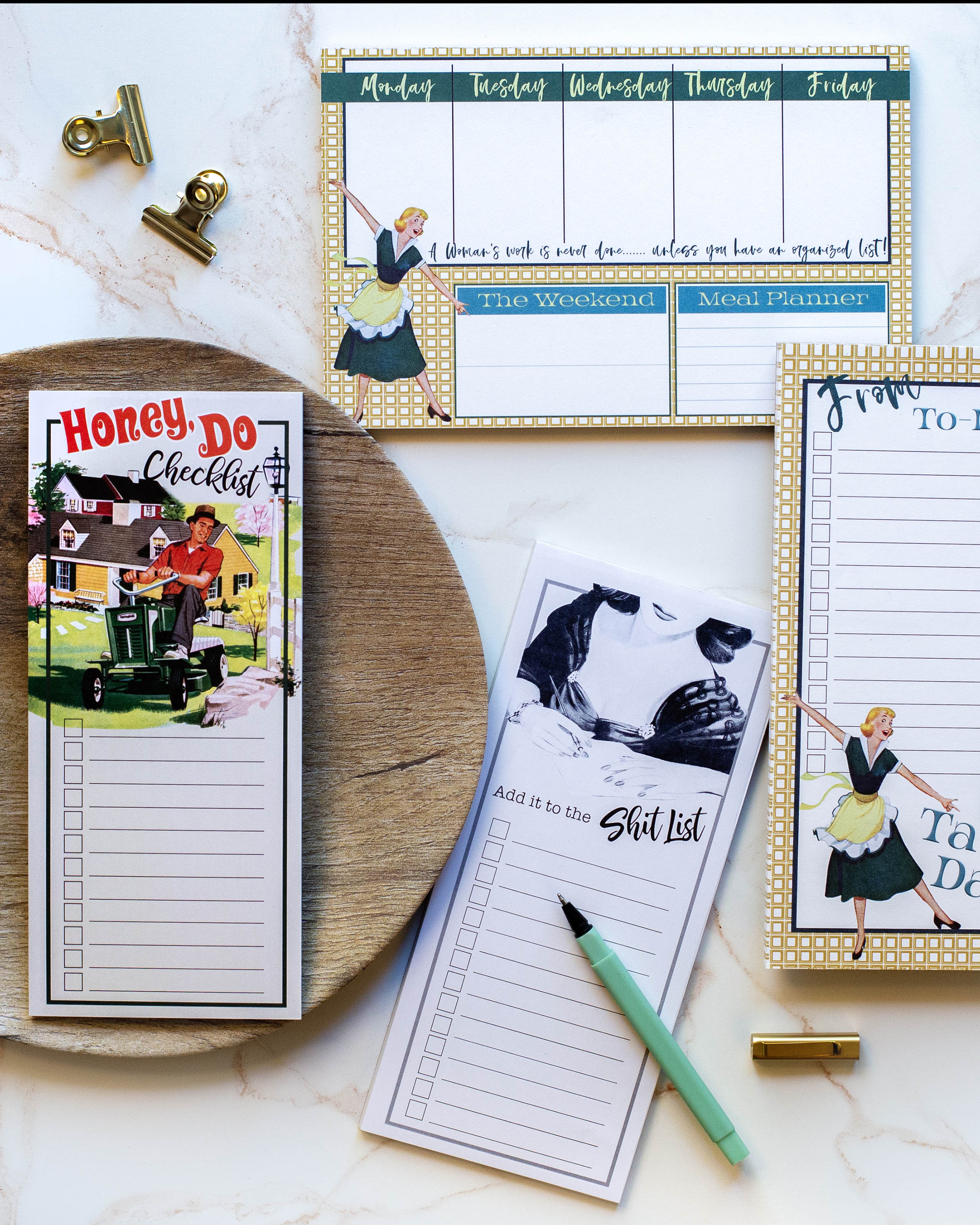 Notepads + Listpads