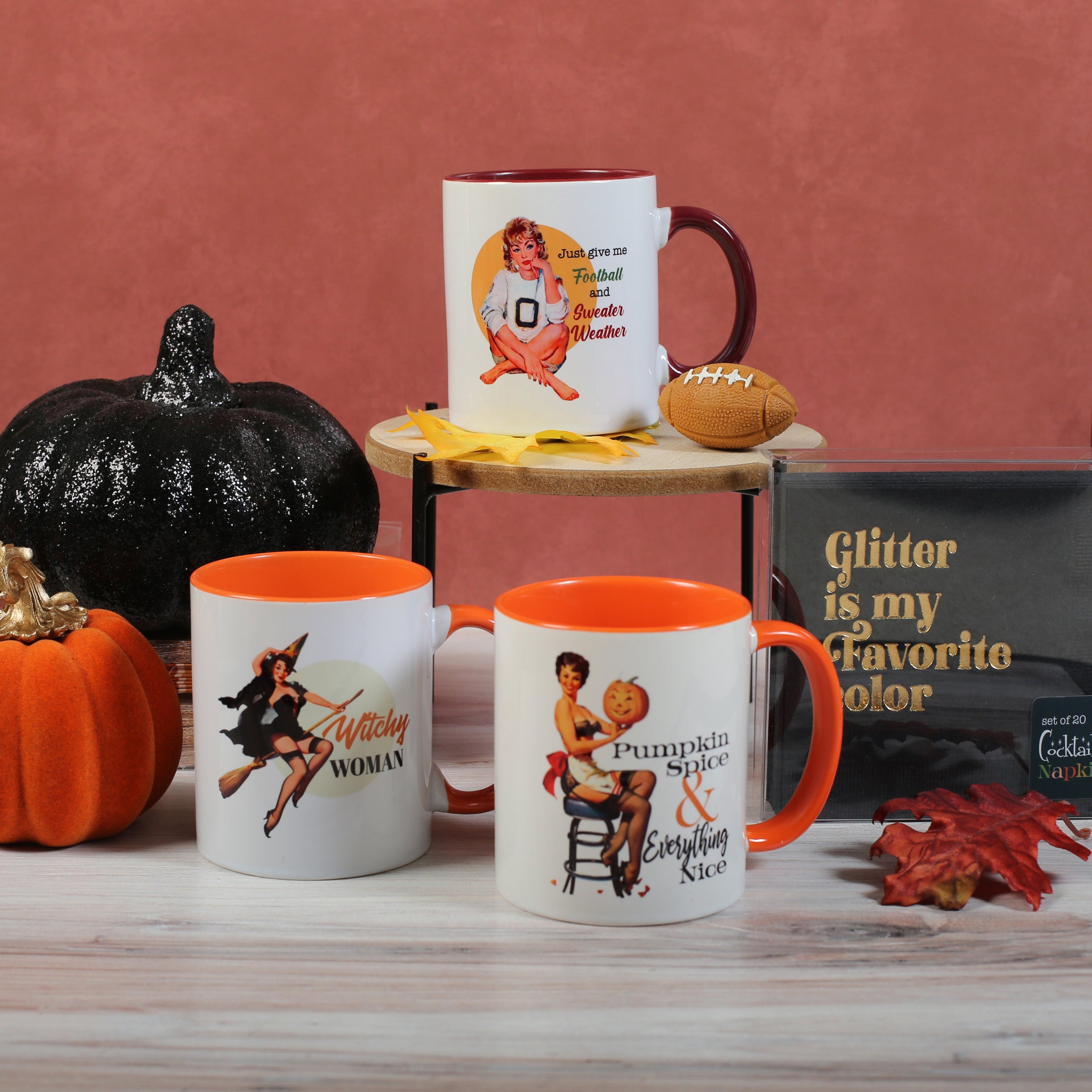 Fall Coffee Mug Collection ☕🍂