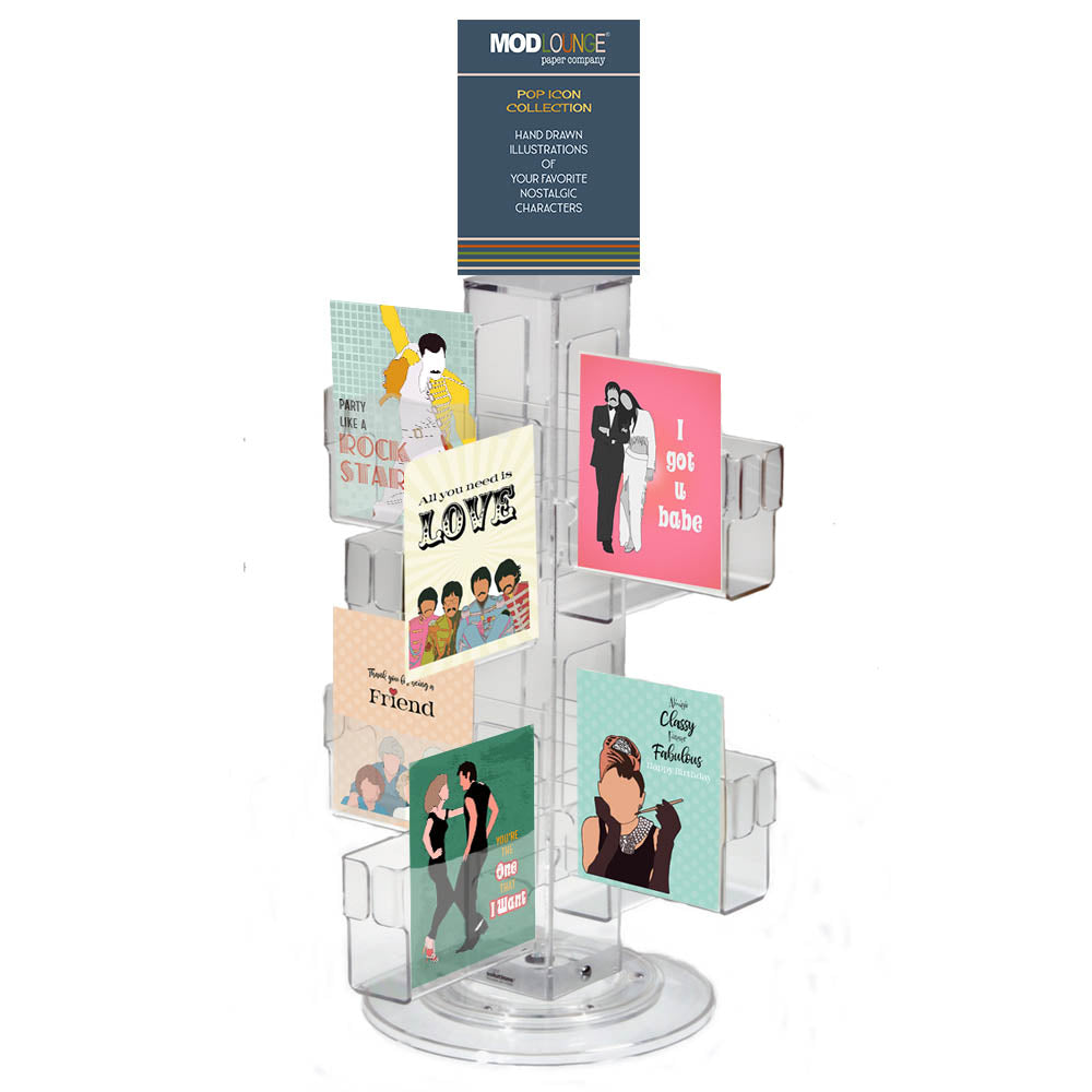 Pop Icon Display Tower