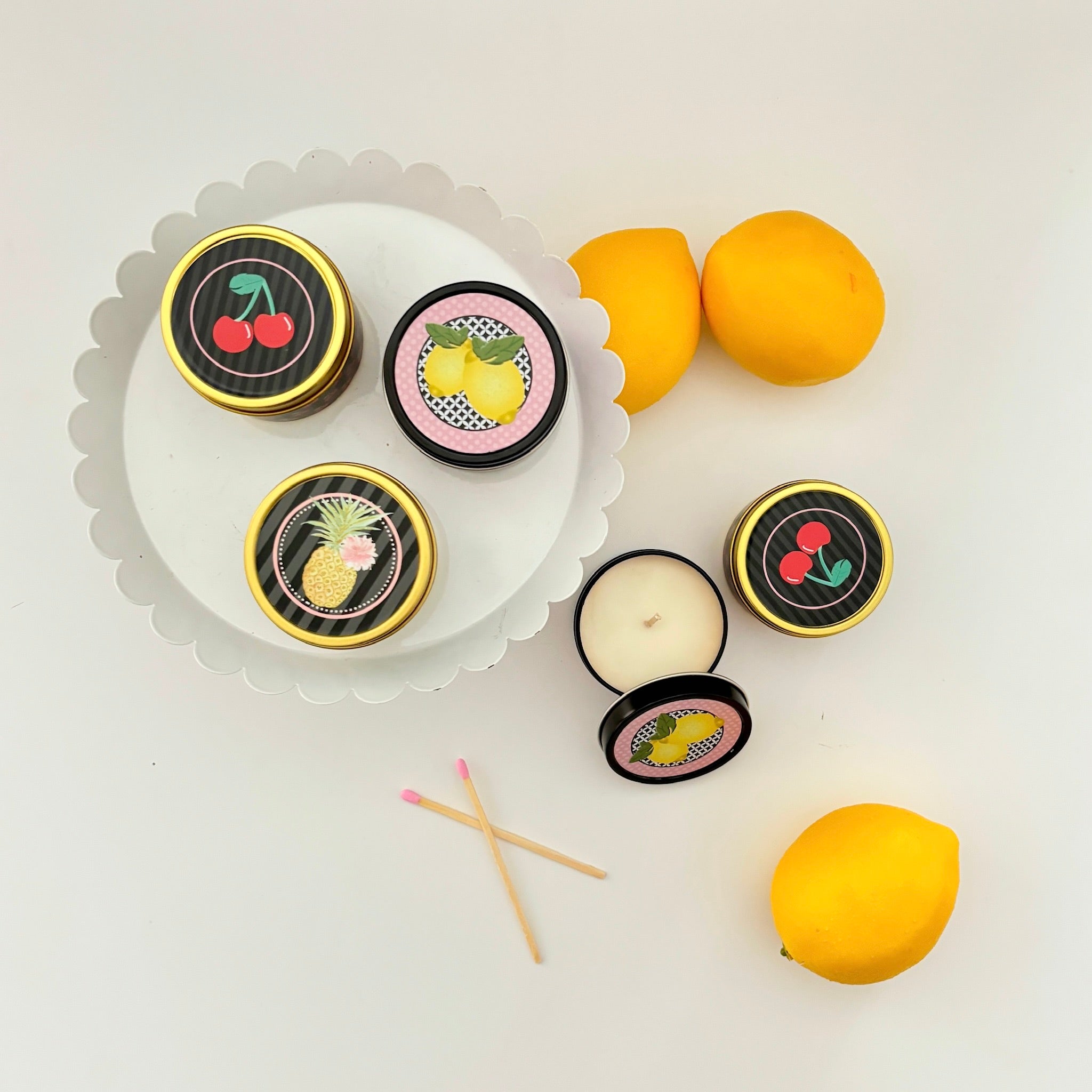 Cherry Travel Candle