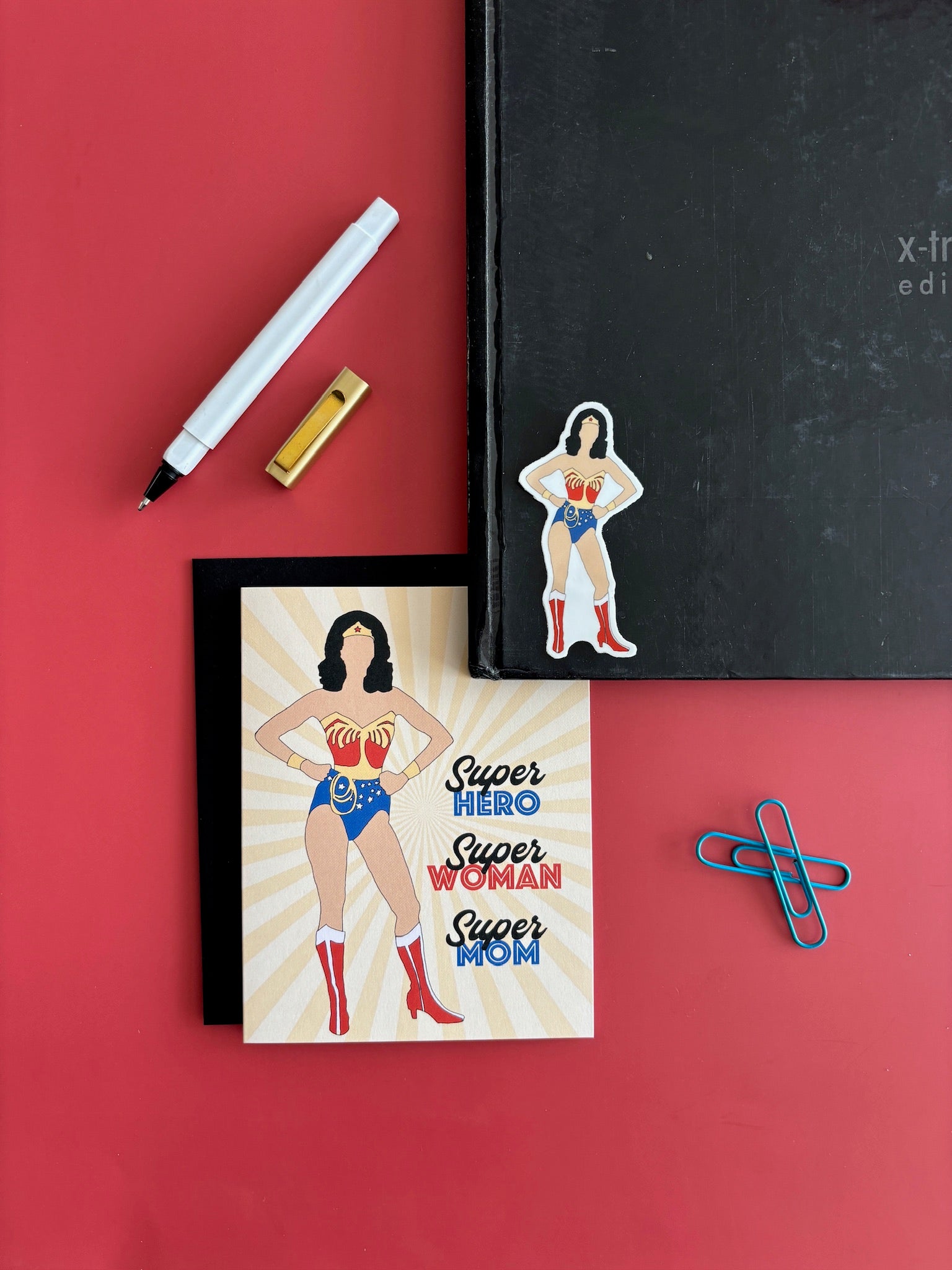 Wonder Woman Pop Icon Vinyl Sticker