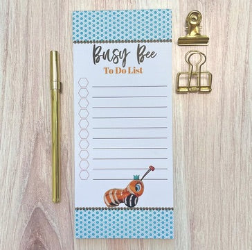 Busy Bee Vintage Pink Honeycomb To Do Listpad