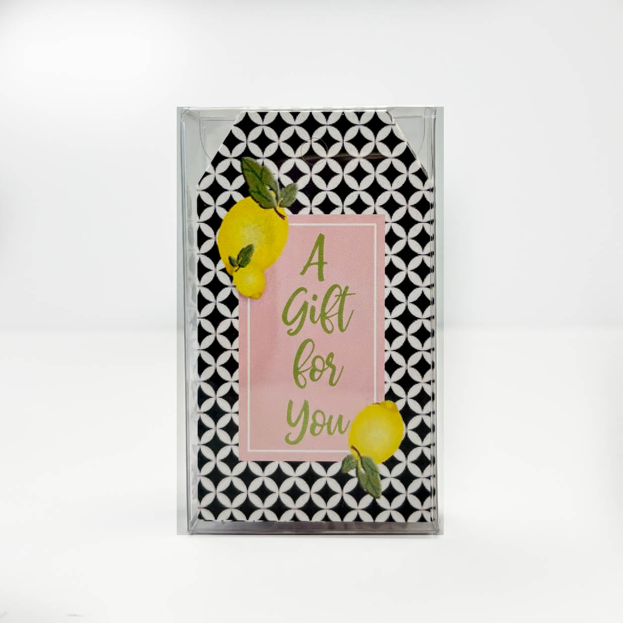 Lemon and Lattice Gift Tags Set of 10