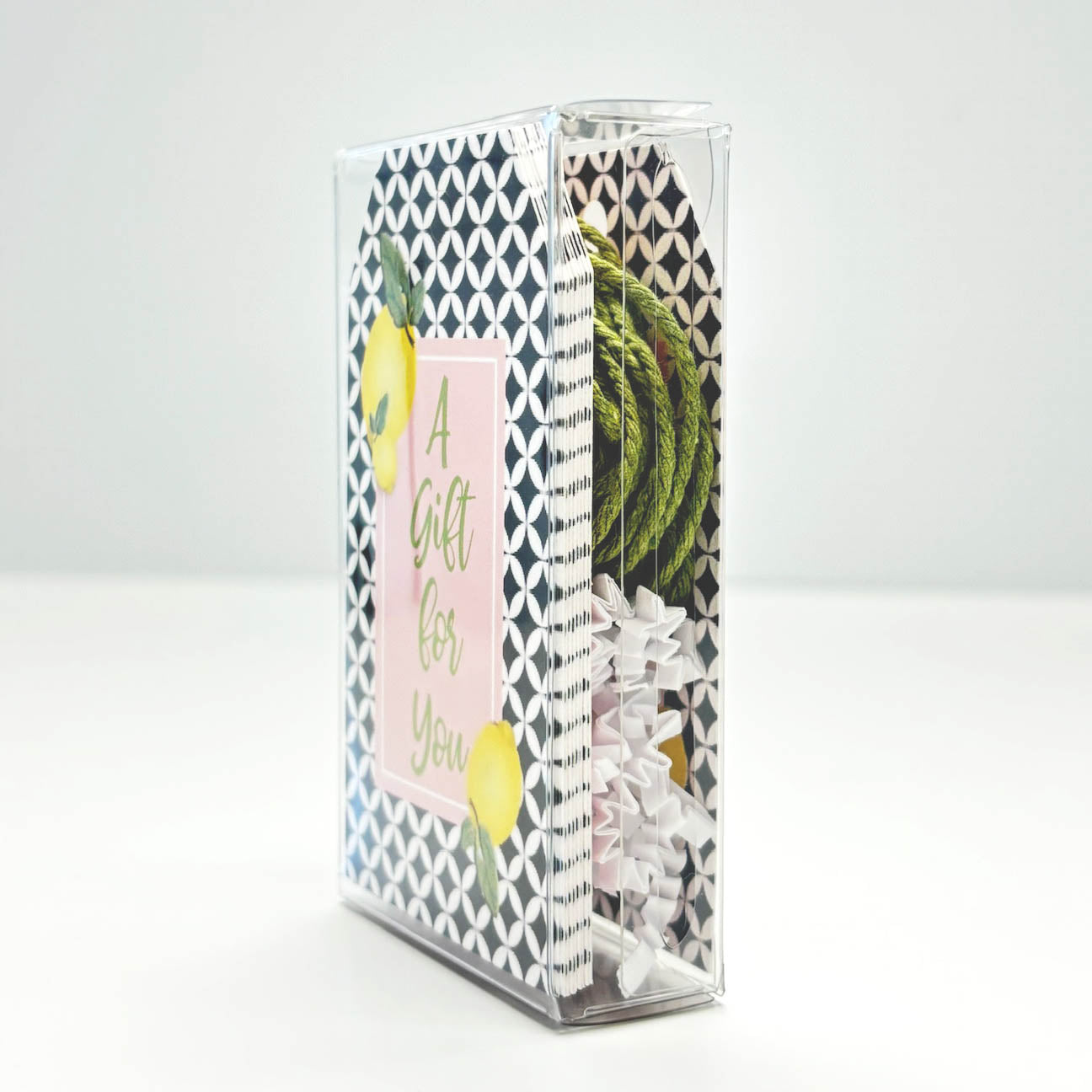 Lemon and Lattice Gift Tags Set of 10