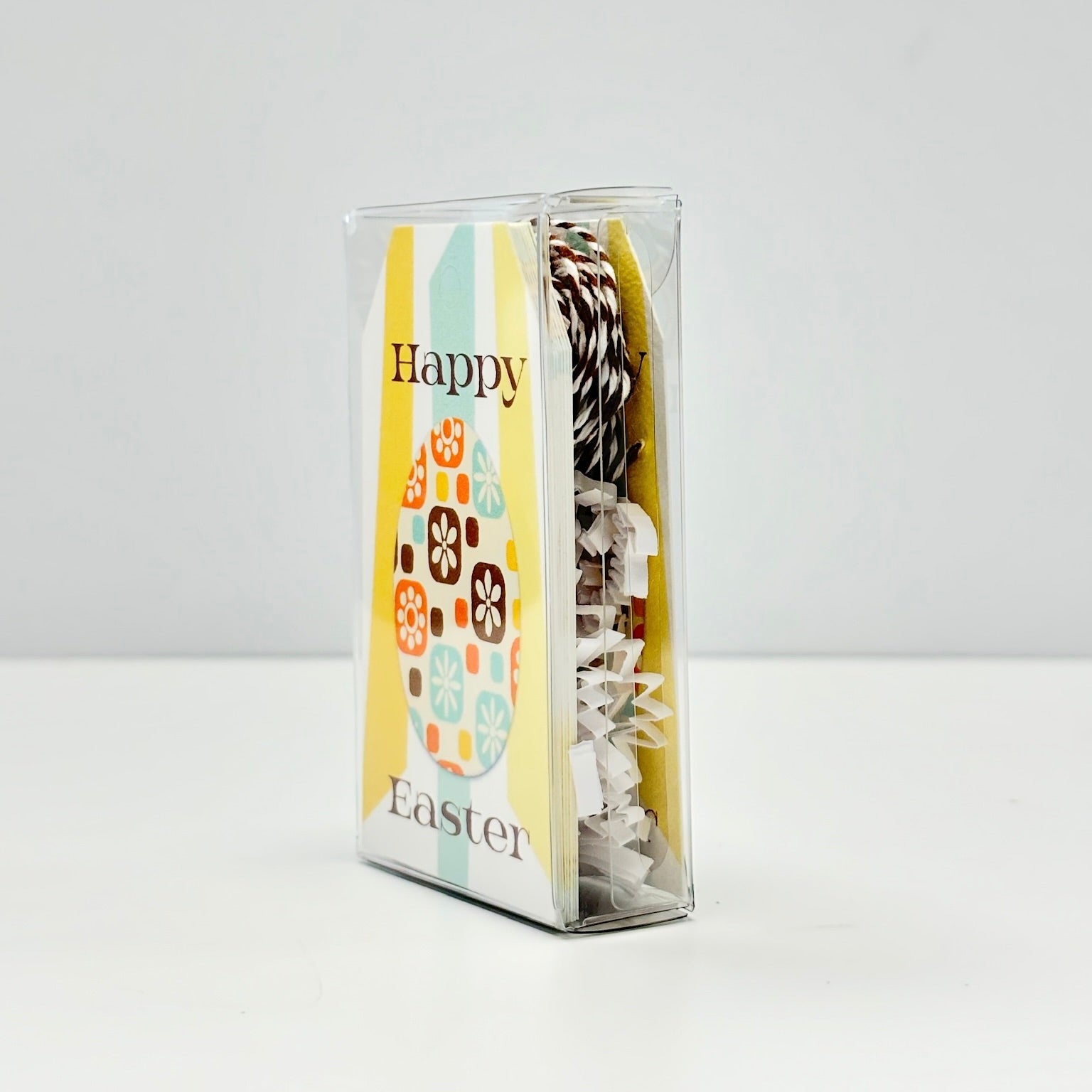 Easter Egg Mid Century Modern Happy Easter Gift Tag Set of 10