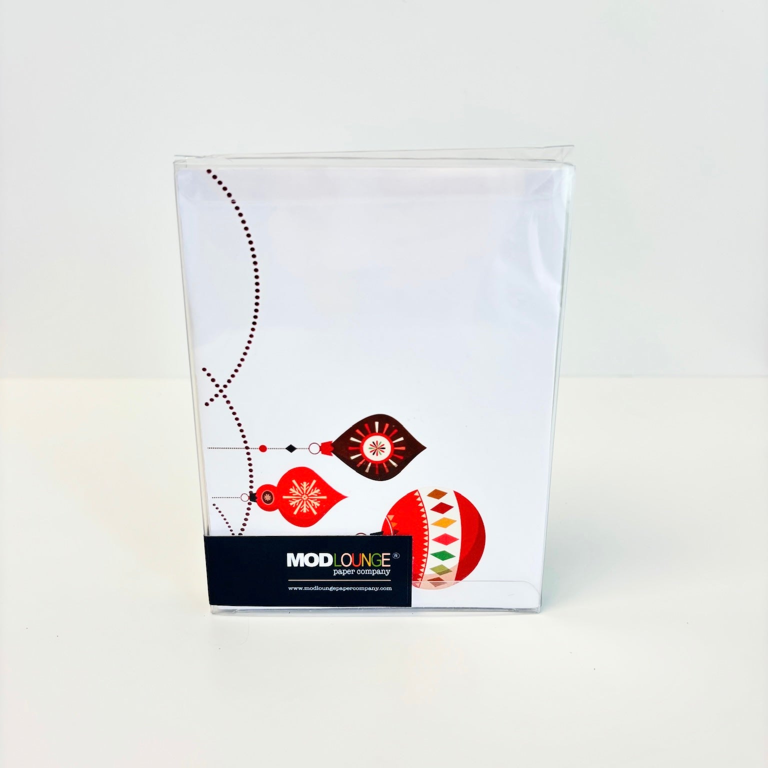 I Heart Your Balls Retro Ornament Boxed Holiday Greeting Card
