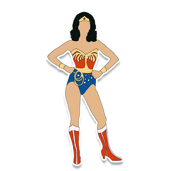Wonder Woman Pop Icon Vinyl Sticker