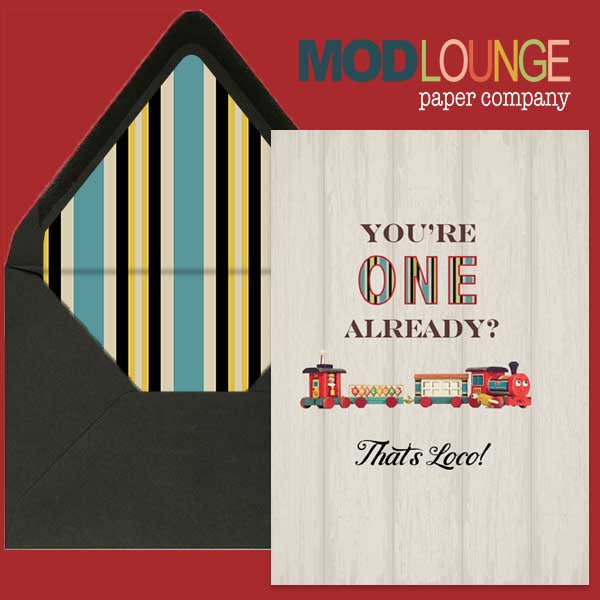 You're One Already Vintage Train Card