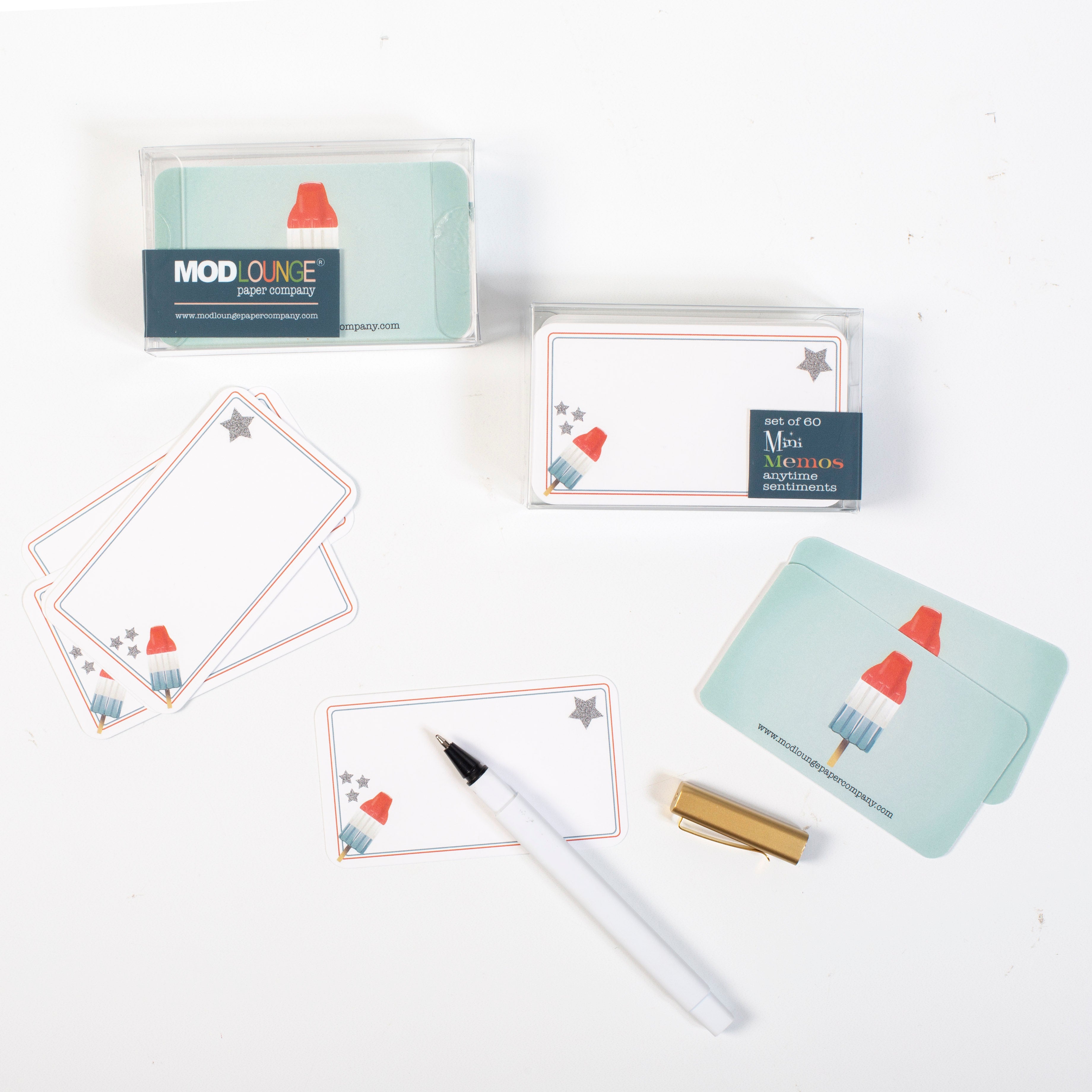 Bomb Pop Mini Memo Little Lunch Notes