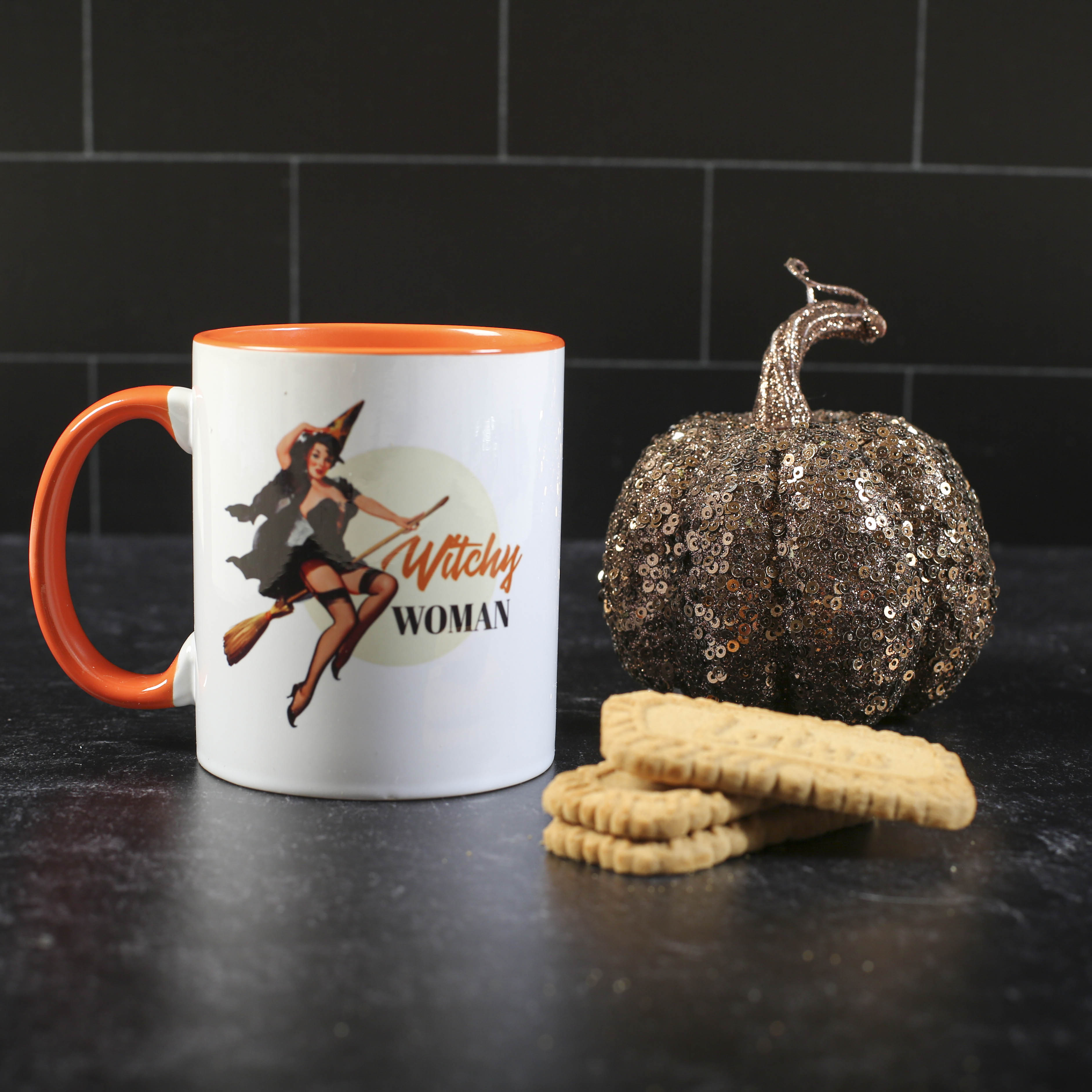 Witchy Woman Witch Pinup Coffee Mug