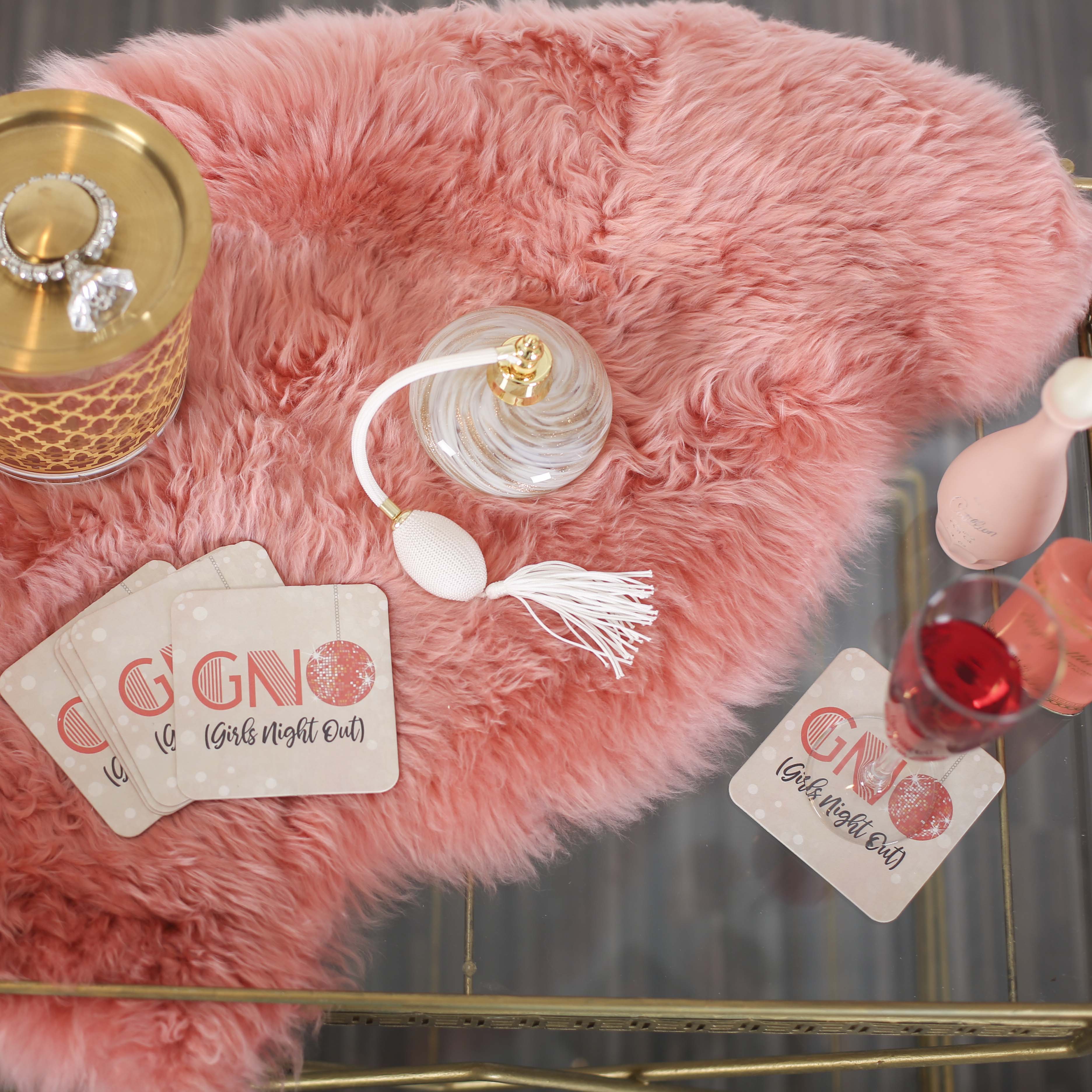 Girls Night Out Disco Coaster - ModLoungePaperCompany