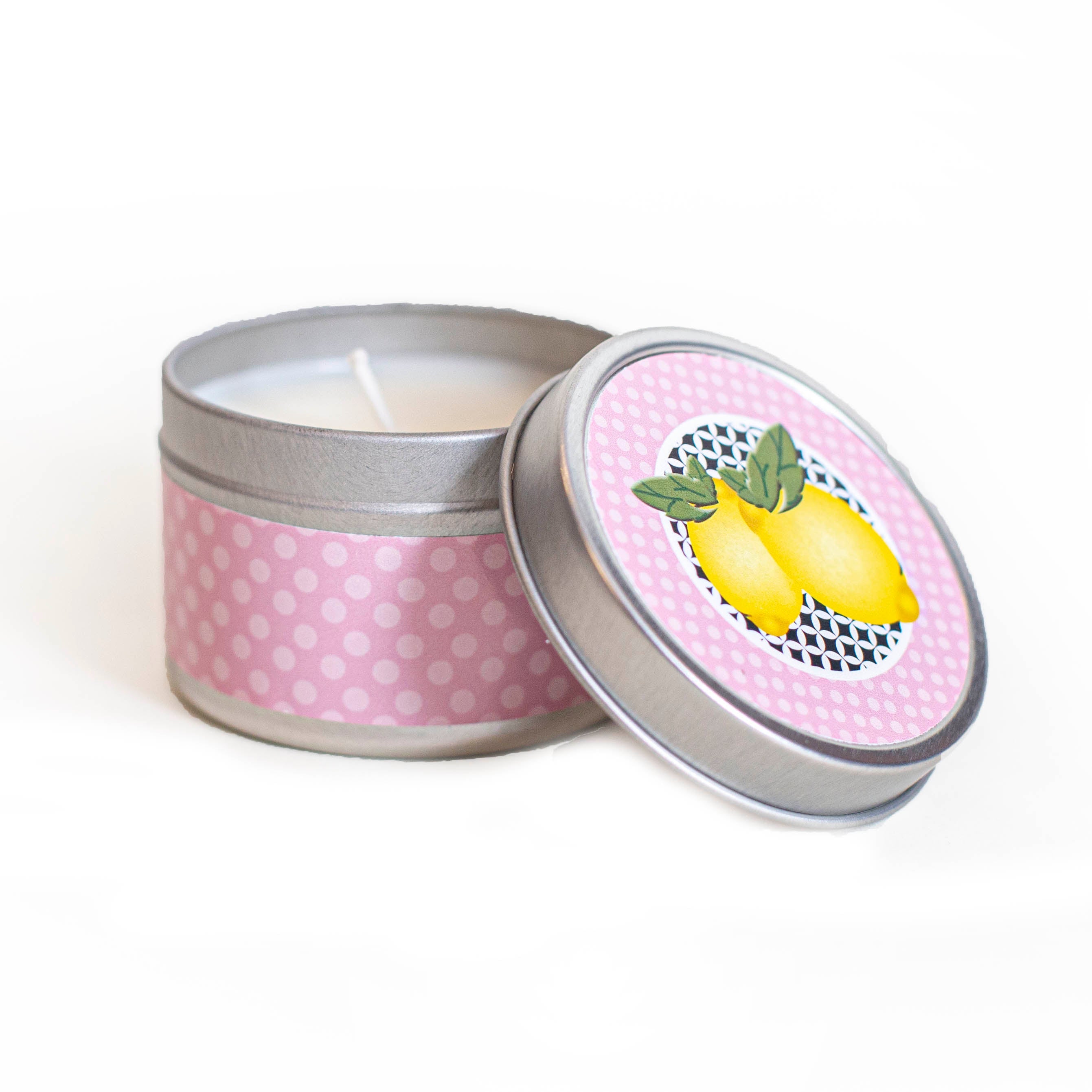 Lemon Travel Candle - ModLoungePaperCompany