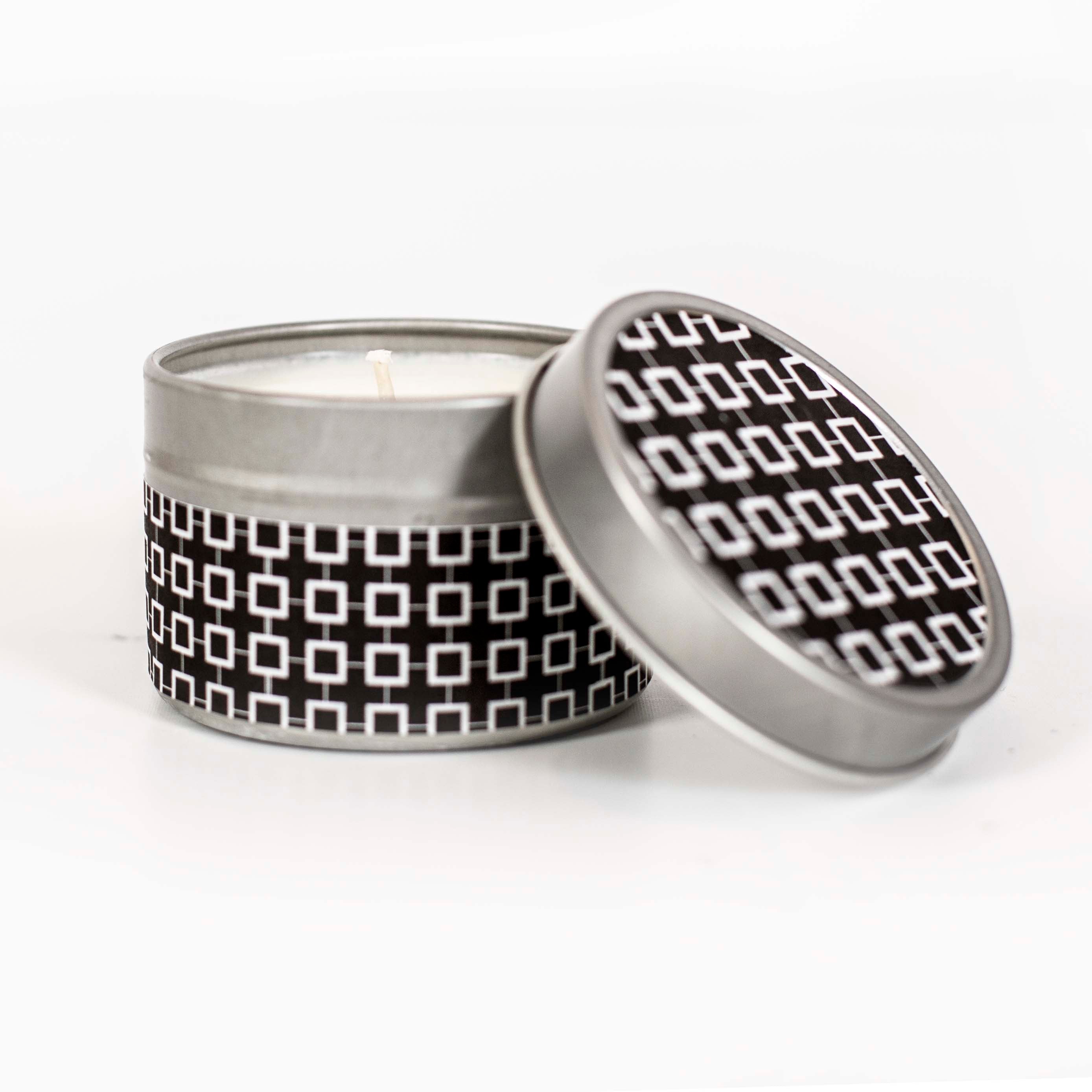 Simple Square Travel Candle - ModLoungePaperCompany
