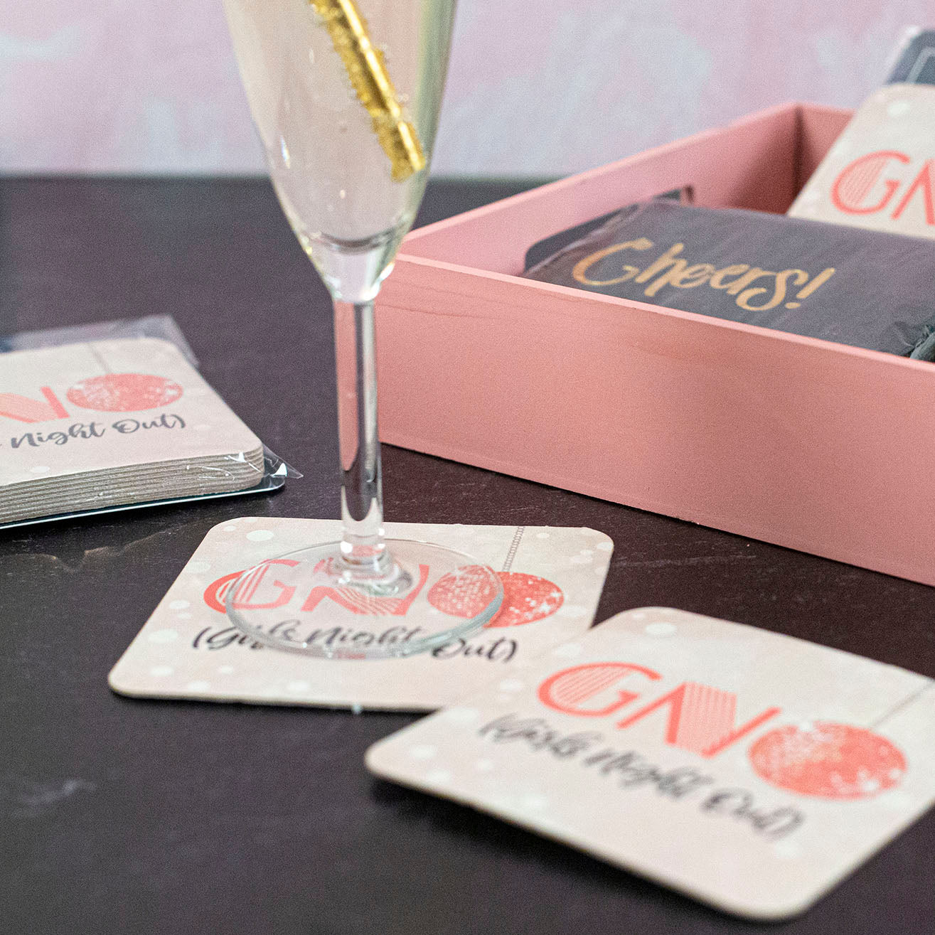 Girls Night Out Disco Coaster - ModLoungePaperCompany