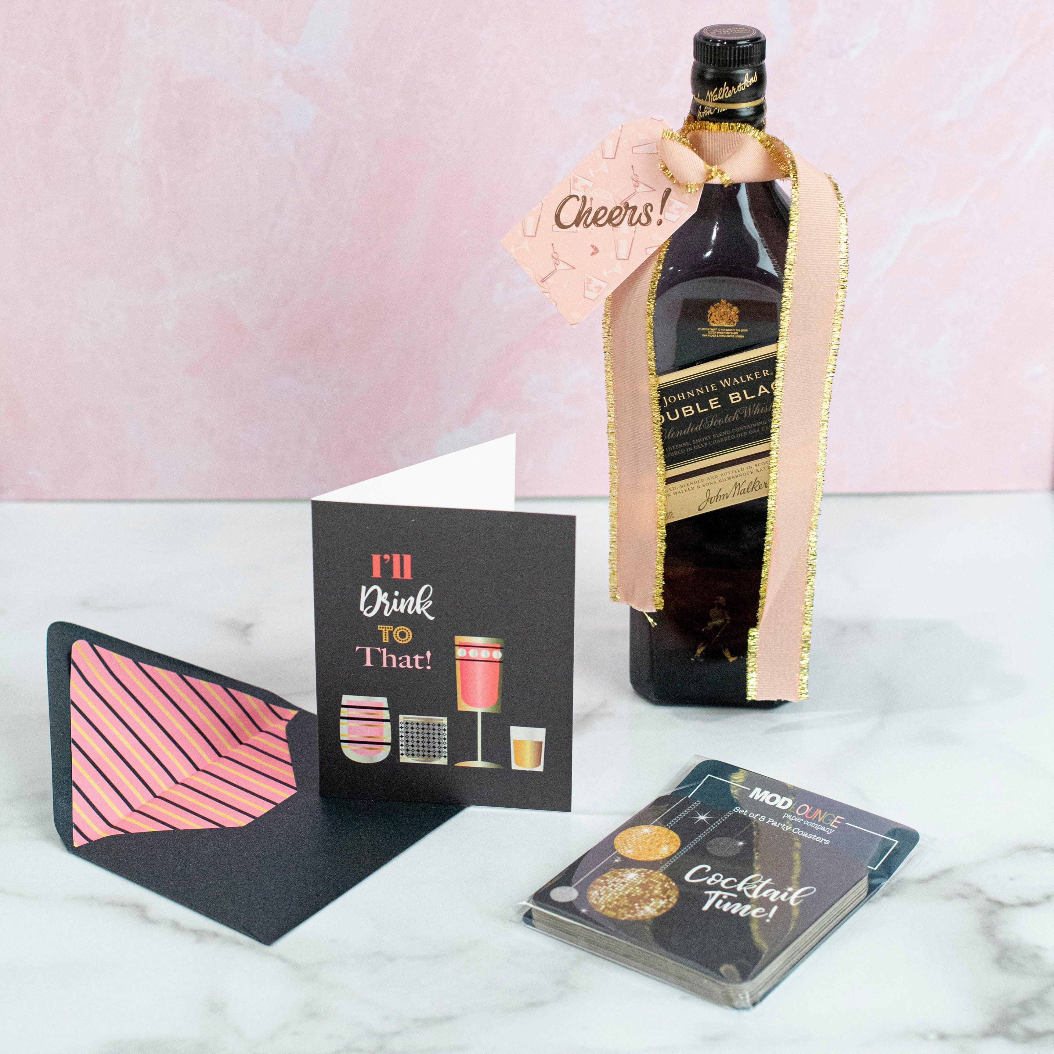 I'll Drink To That Greeting Card - ModLoungePaperCompany