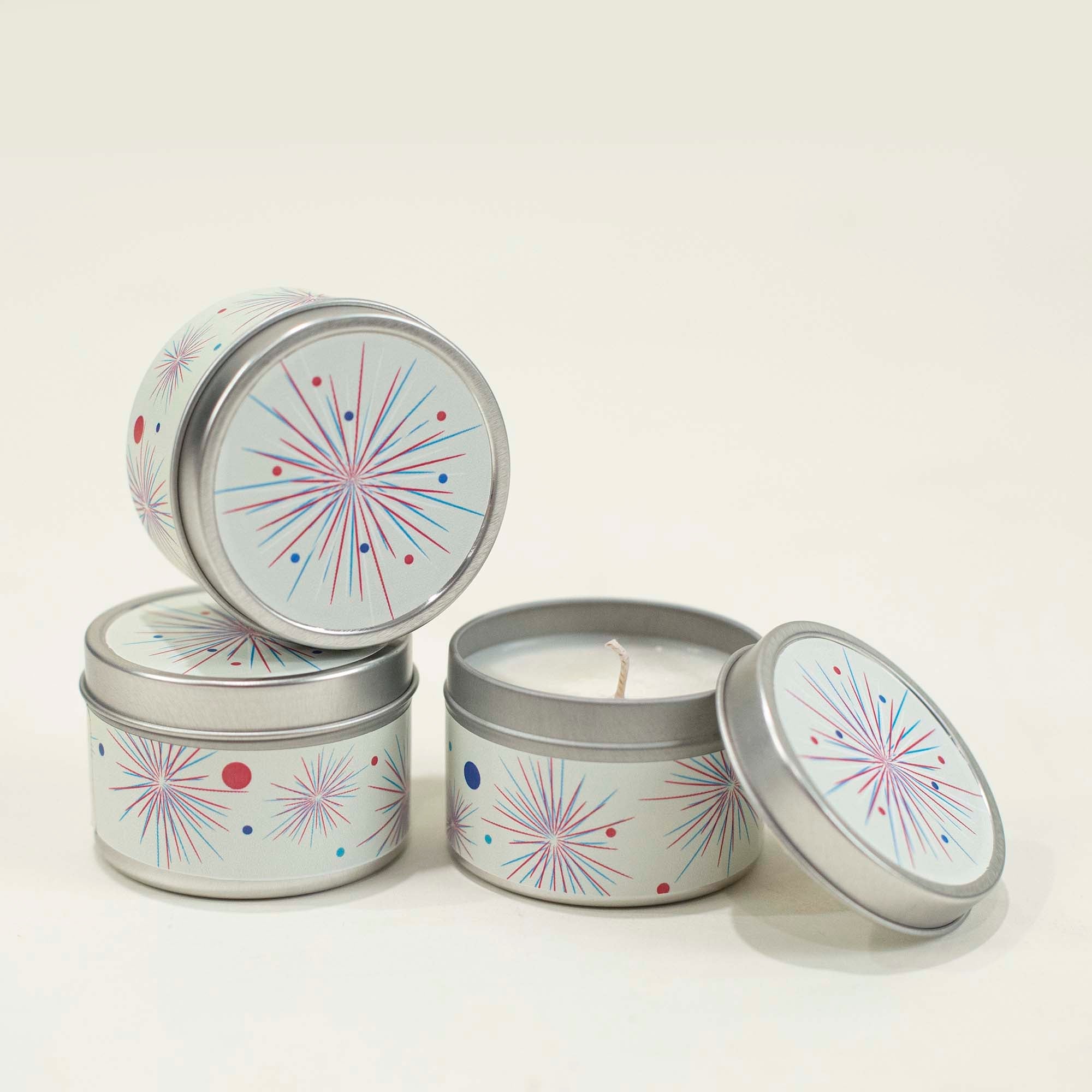 Sparkler Fireworks Travel Candle - ModLoungePaperCompany