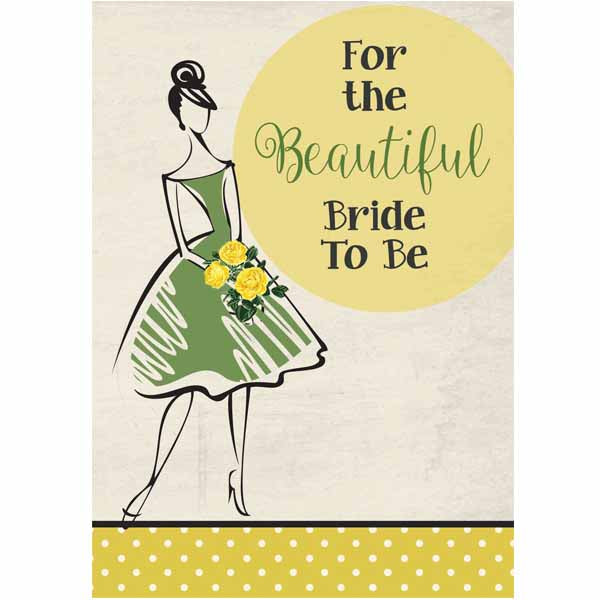 Vintage Bride To Be Shower Card - ModLoungePaperCompany