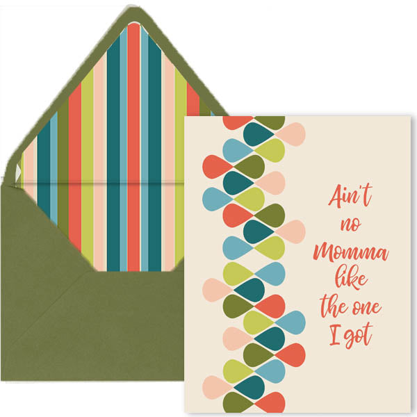 Ain't No Momma Card - ModLoungePaperCompany