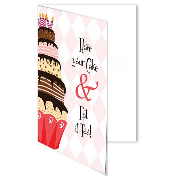 Big Cake Birthday Card - ModLoungePaperCompany