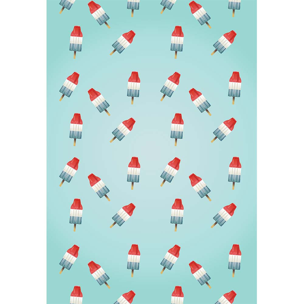 Bomb Popsicle Gift Wrap - ModLoungePaperCompany