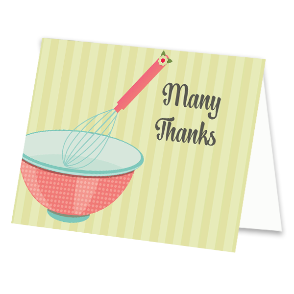Happy Housewife Thank You Card - ModLoungePaperCompany