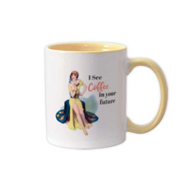 Coffee In My Future Coffee Mug - ModLoungePaperCompany