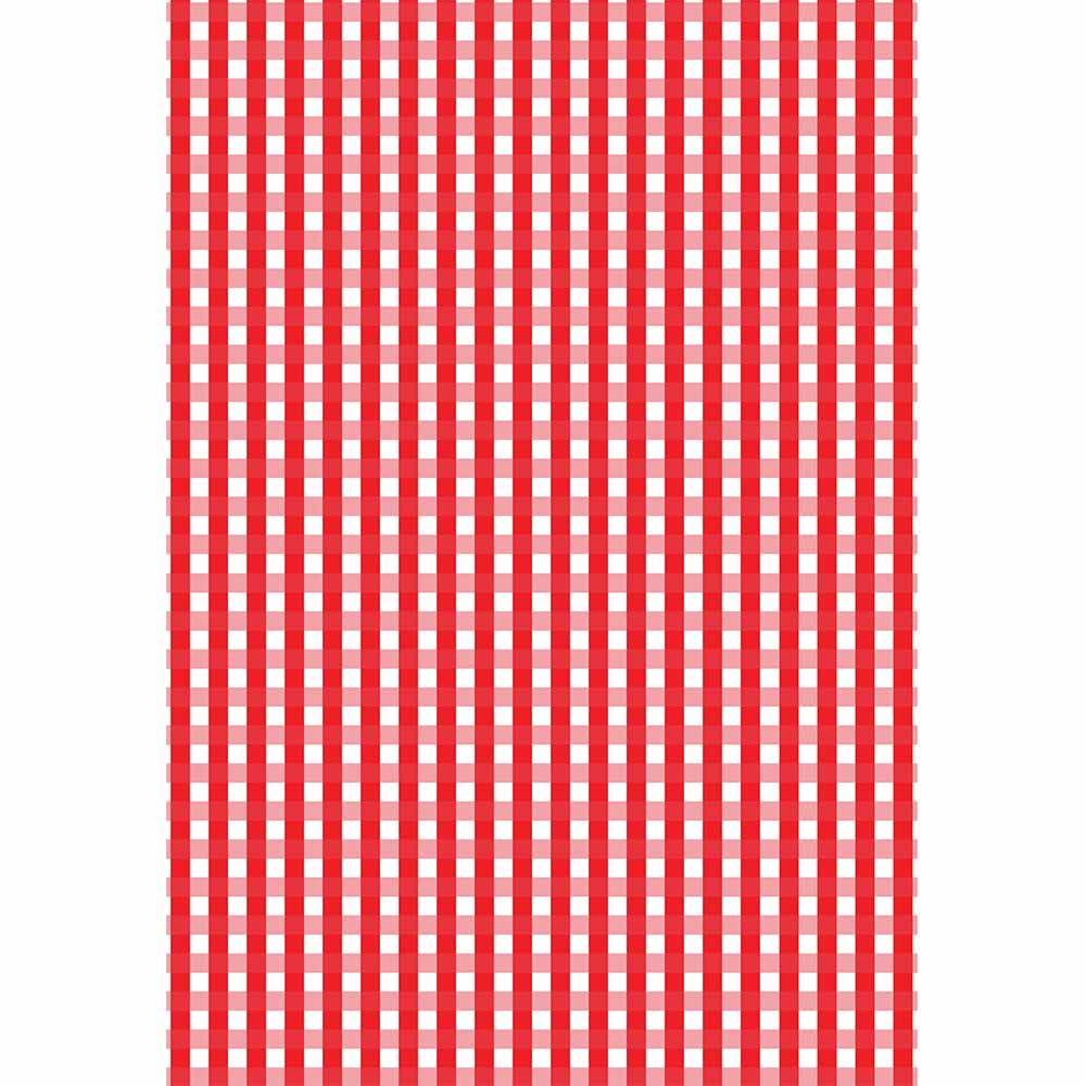 Red Gingham Gift Wrap - ModLoungePaperCompany