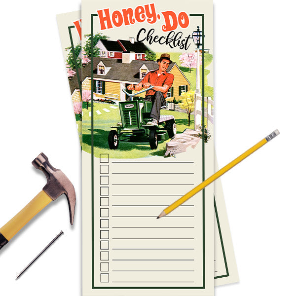 Honey Do Funny To Do Checklist Notepad
