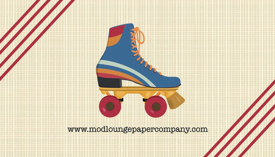 Roller Skate Mini Memo Little Lunch Notes