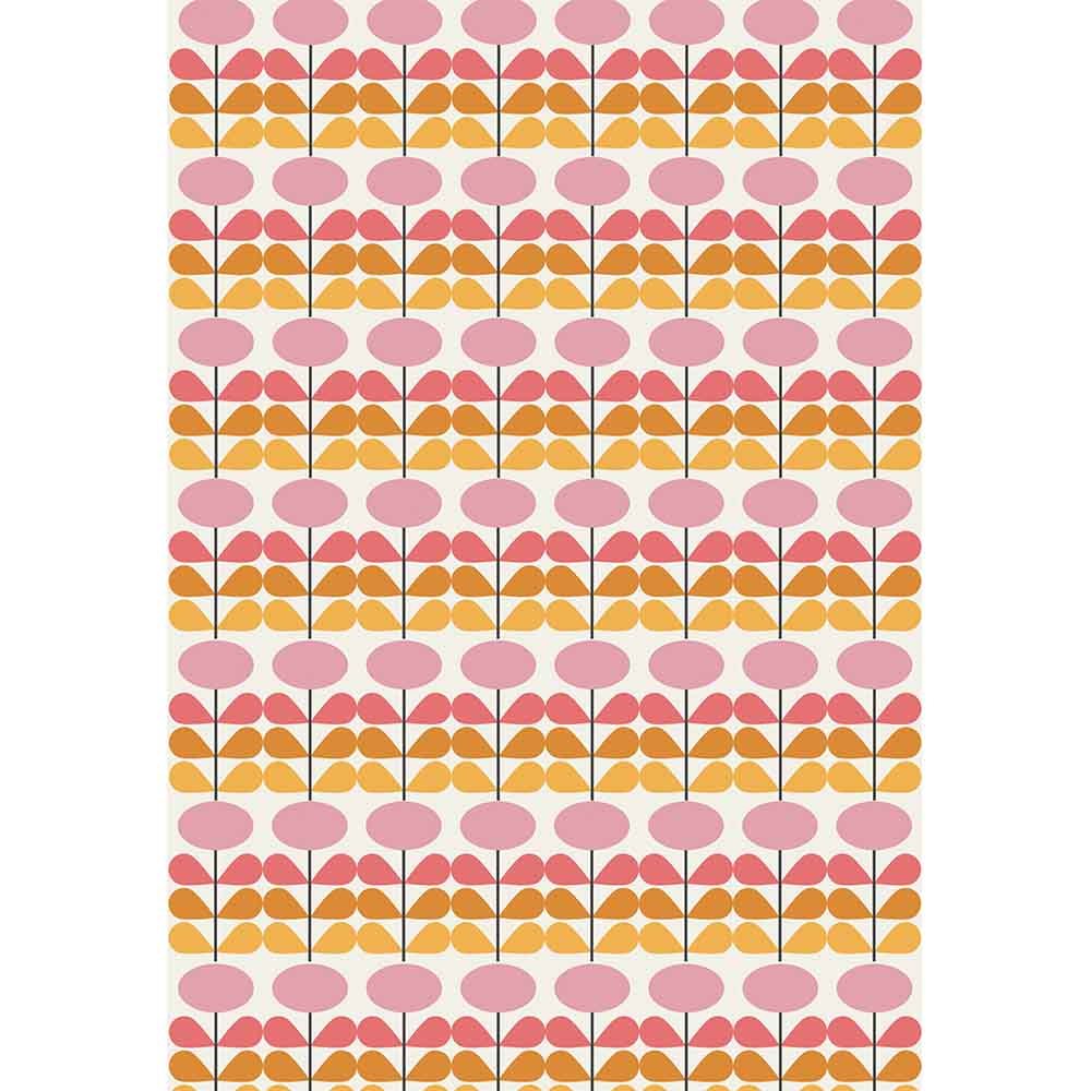 Mid Mod Floral Gift Wrap - ModLoungePaperCompany
