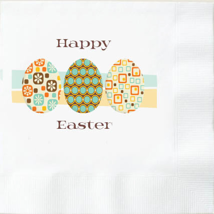 Mod Egg Beverage Napkin - ModLoungePaperCompany