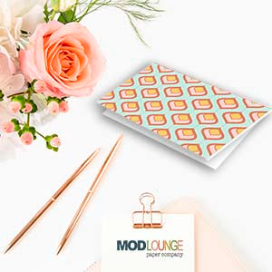 Mod Flame Notecard - ModLoungePaperCompany