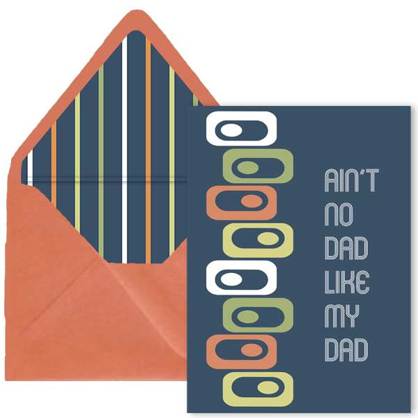 No Dad Like My Dad Card - ModLoungePaperCompany