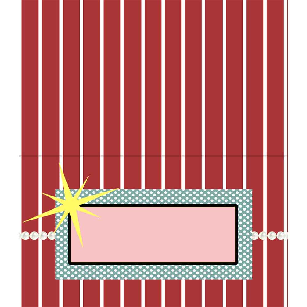 Retro Cola Place cards - ModLoungePaperCompany