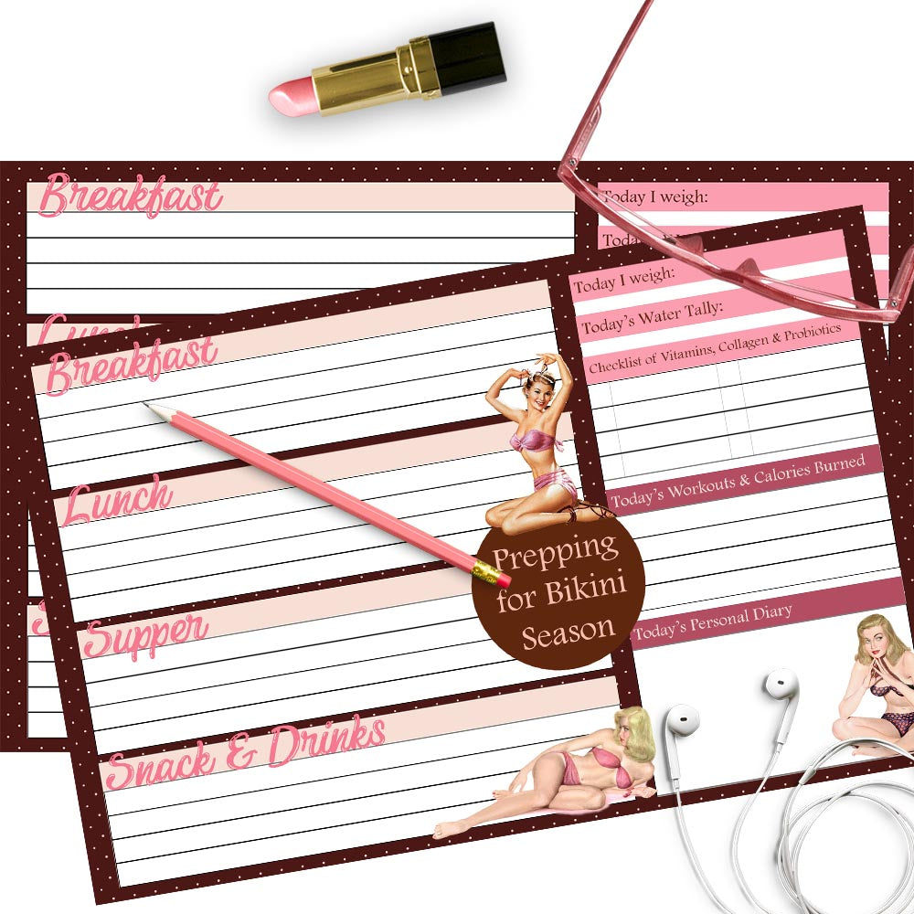 Workout Journal Notepad - ModLoungePaperCompany