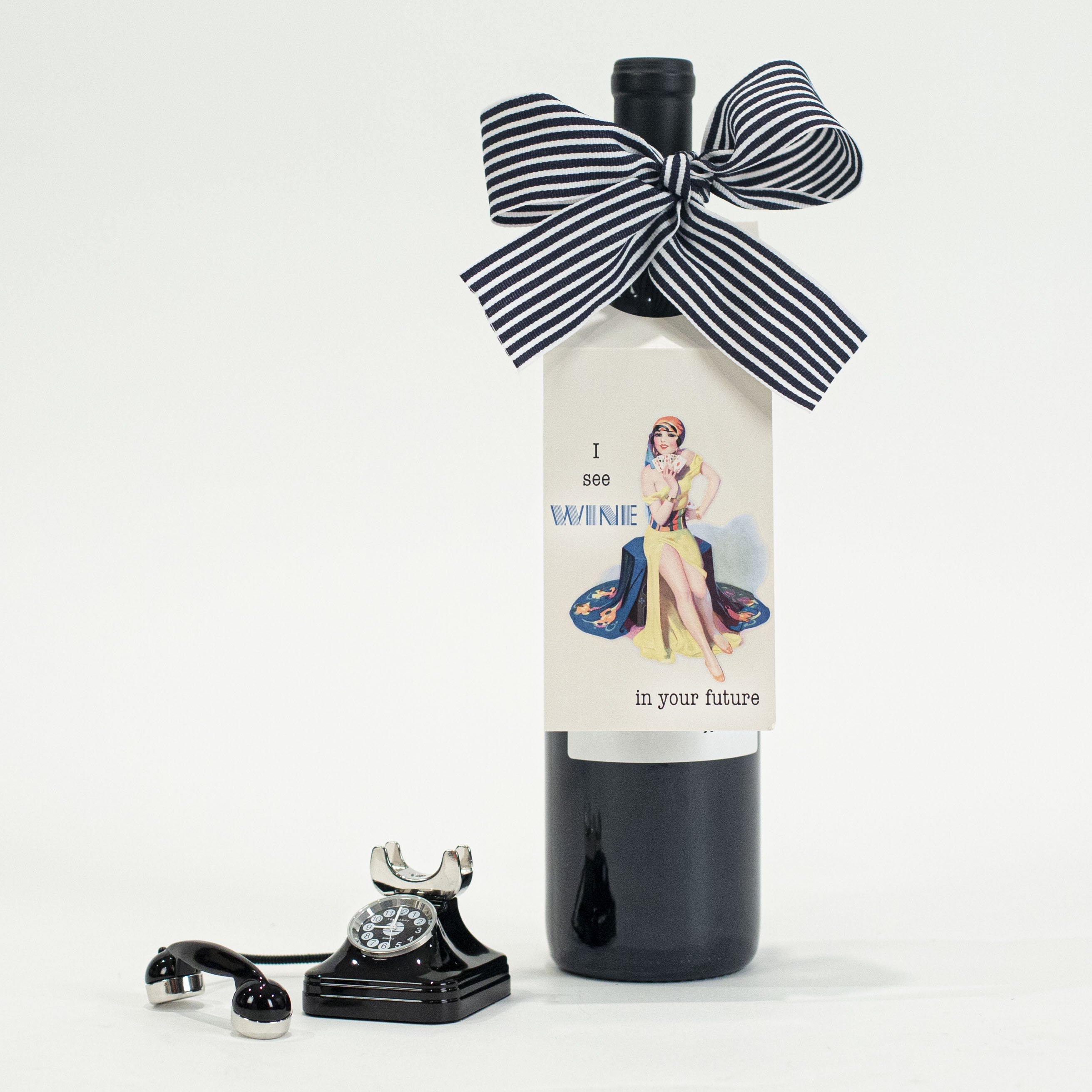 Wine In Your Future Wine Tag - ModLoungePaperCompany