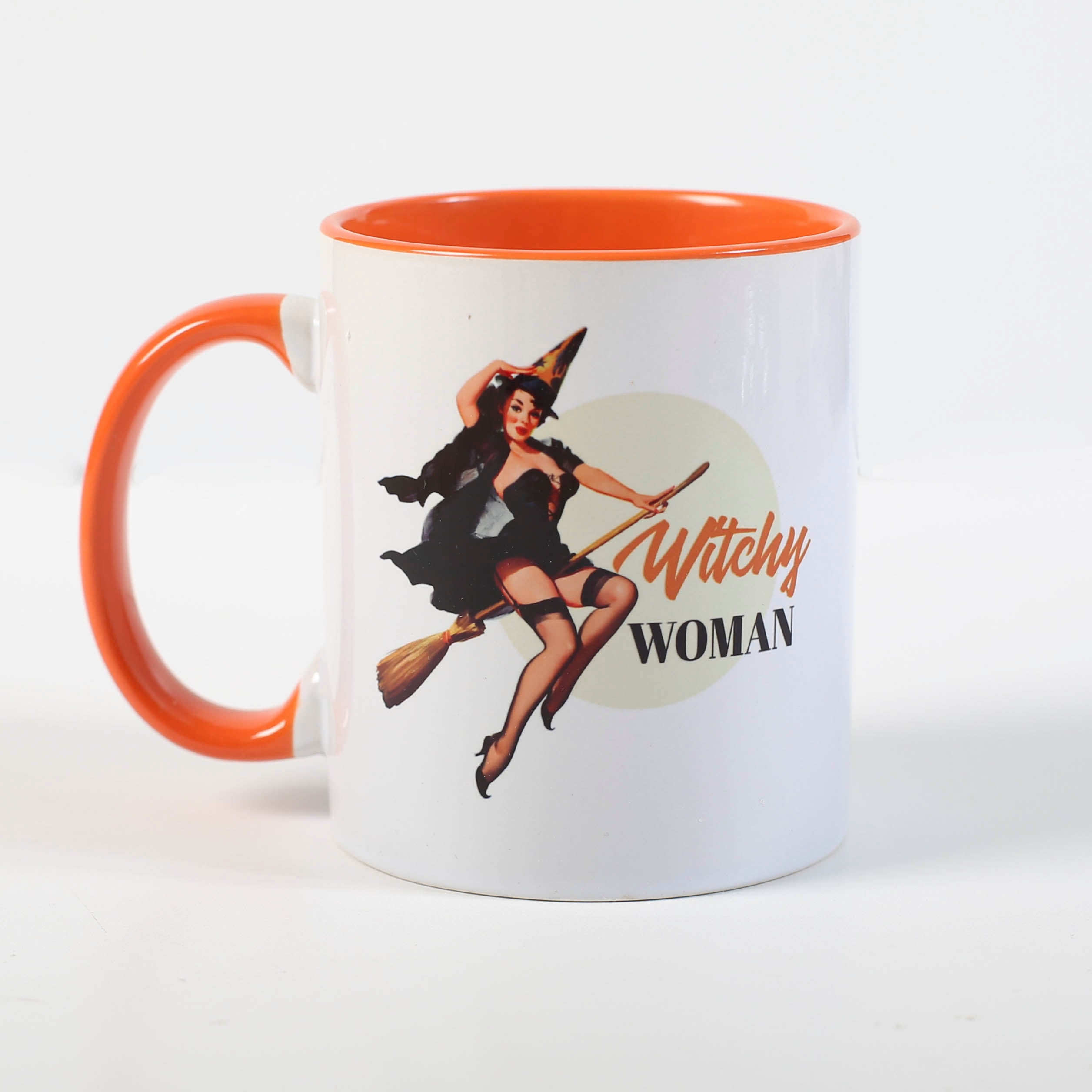 Witchy Woman Witch Pinup Coffee Mug