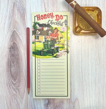 Honey Do Funny To Do Checklist Notepad