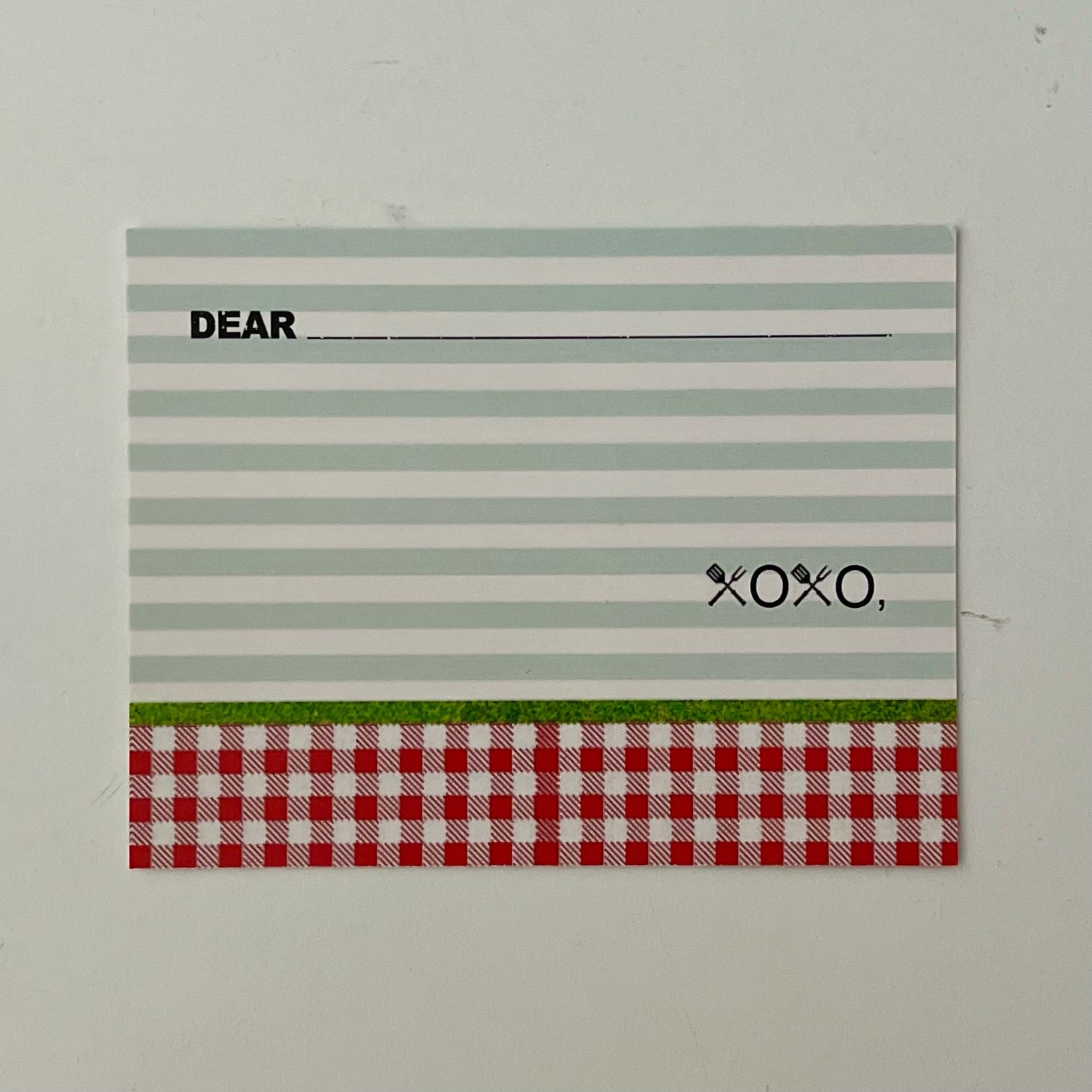 Funny Thanks a Grill-ion Retro Barbecue Thank You Card