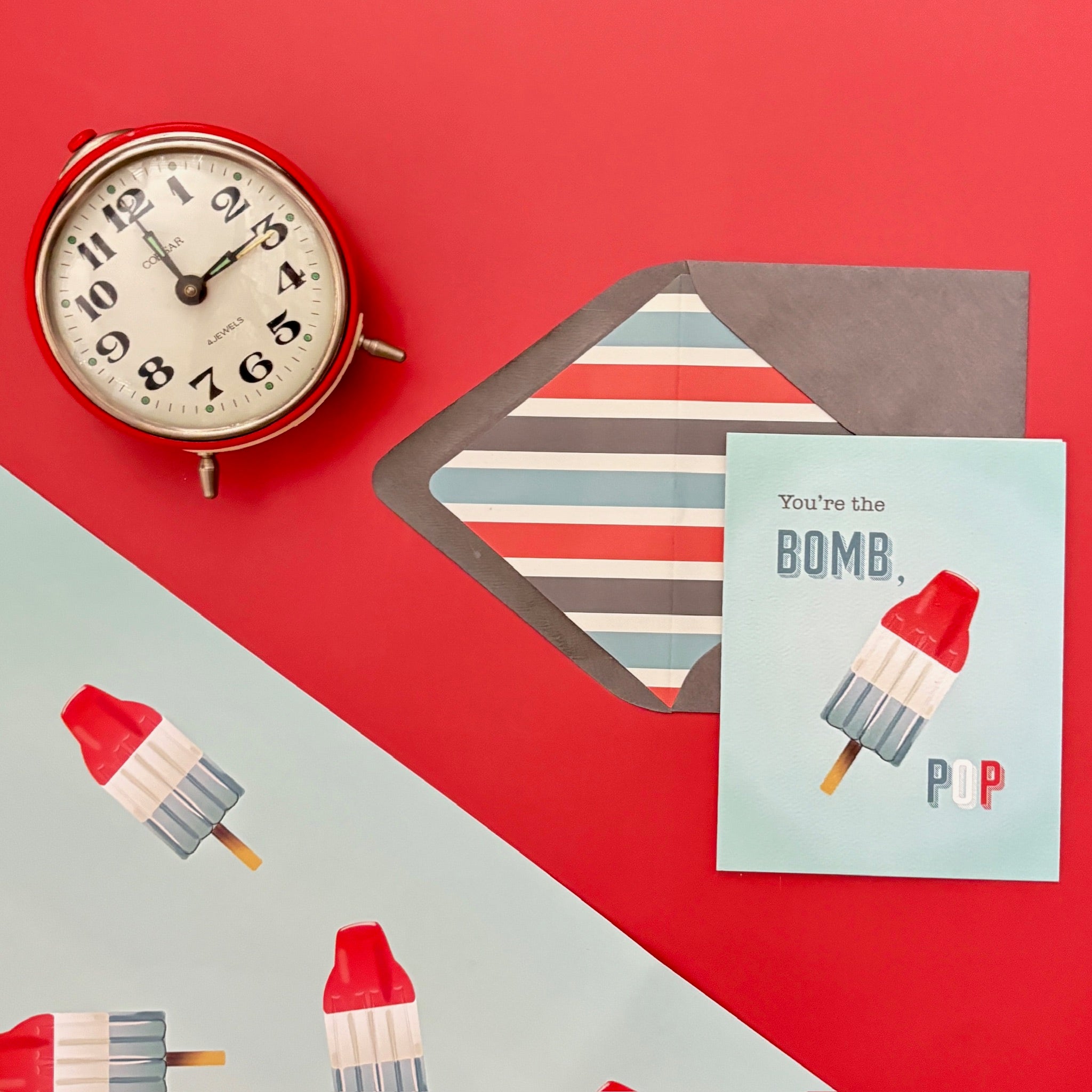 Bomb Pop Greeting Card