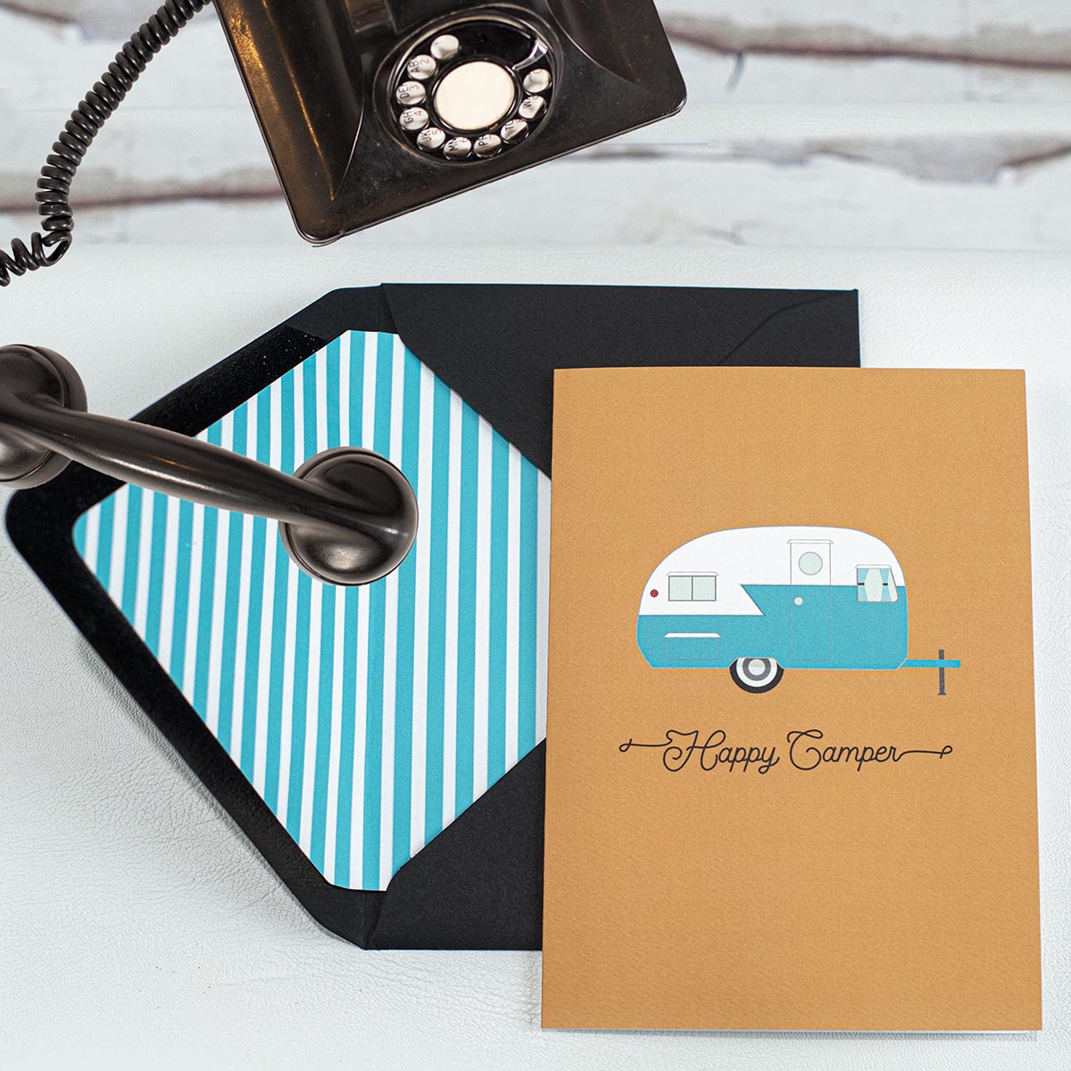 Happy Camper Greeting Card