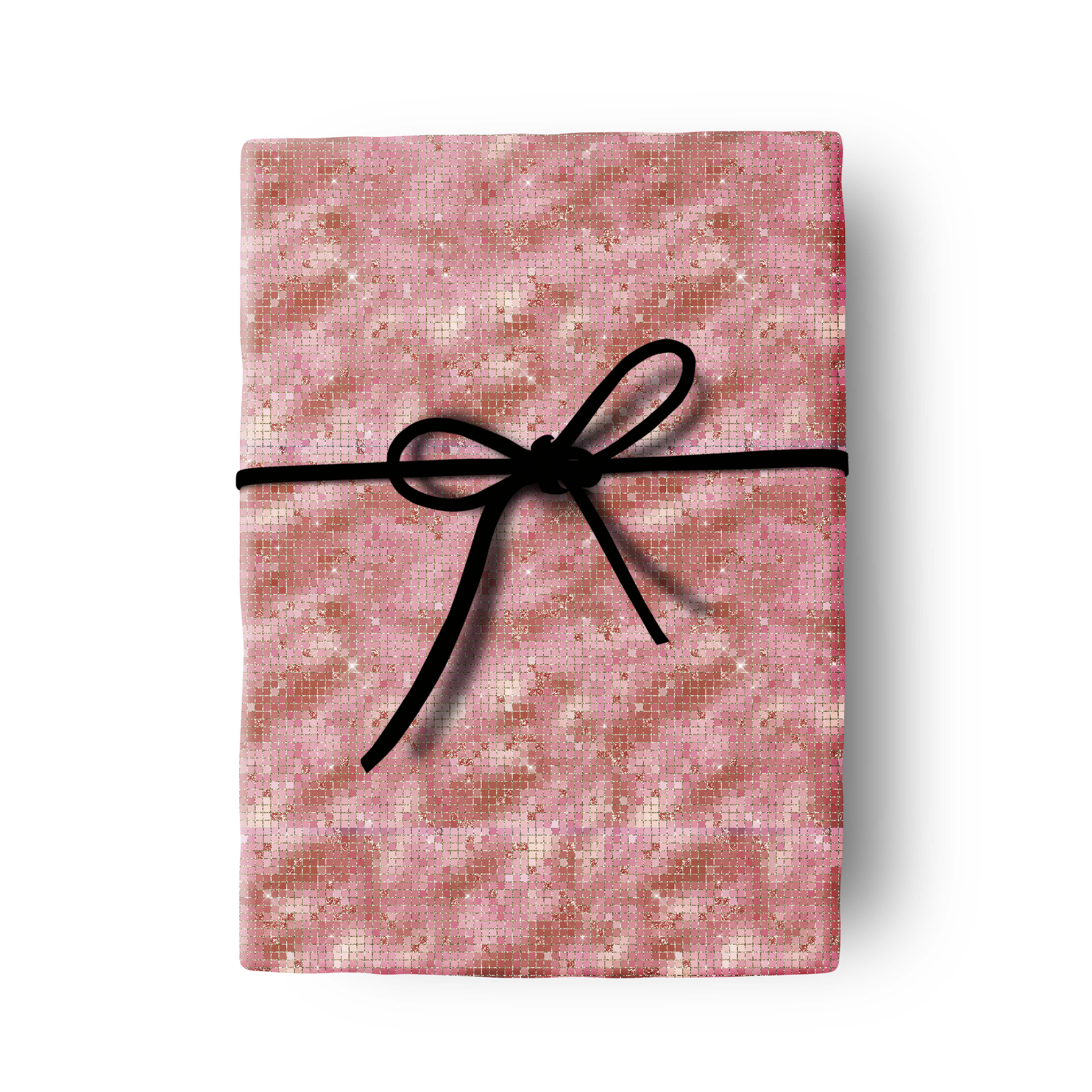 Disco Ball Double Sided Gift Wrap Sheet