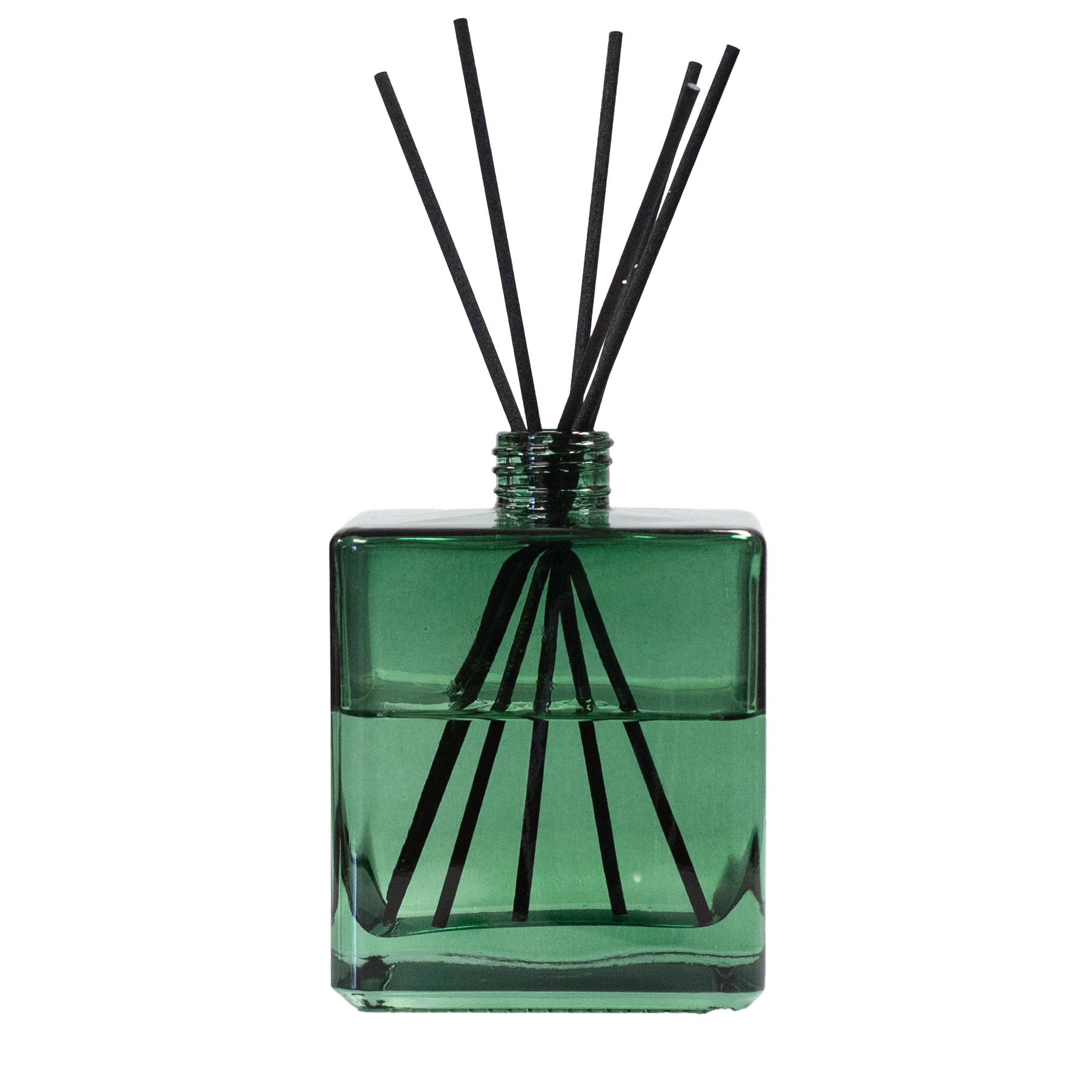 Green Reed Diffuser Cucumber Melon with Luxe Gold Foil