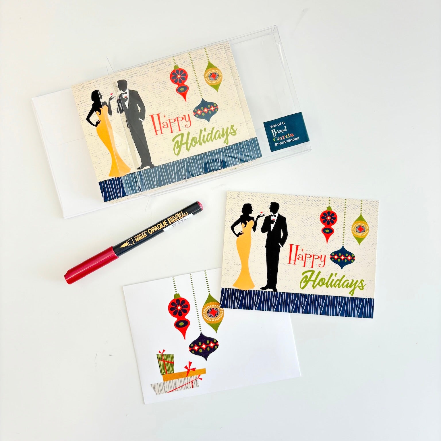 Swanky Couple Greeting Card Set