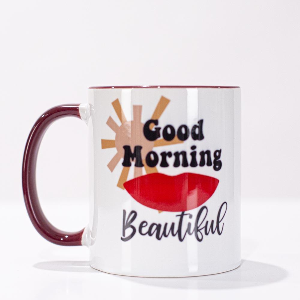 Good Morning Beautiful Coffee Mug - ModLoungePaperCompany