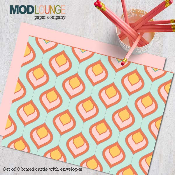 Mod Flame Notecard - ModLoungePaperCompany