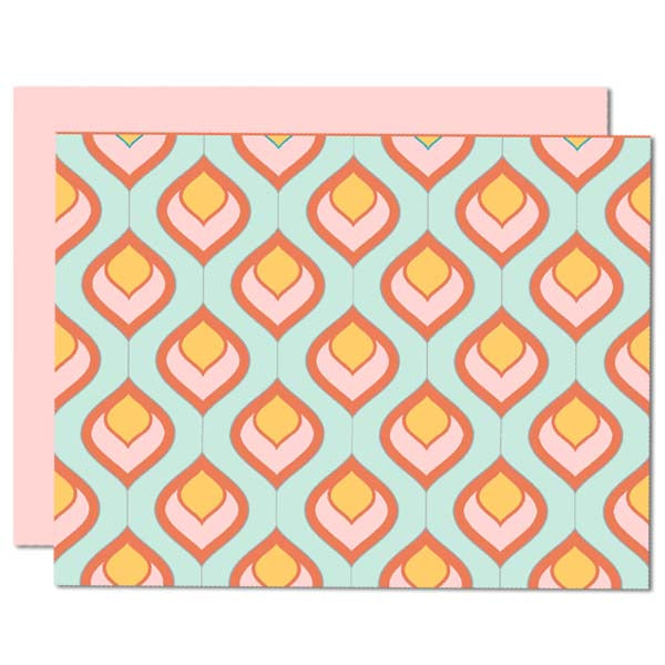 Mod Flame Notecard - ModLoungePaperCompany