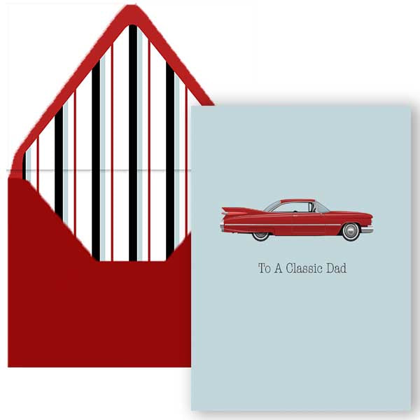 Classic Dad Fathers Day Card - ModLoungePaperCompany