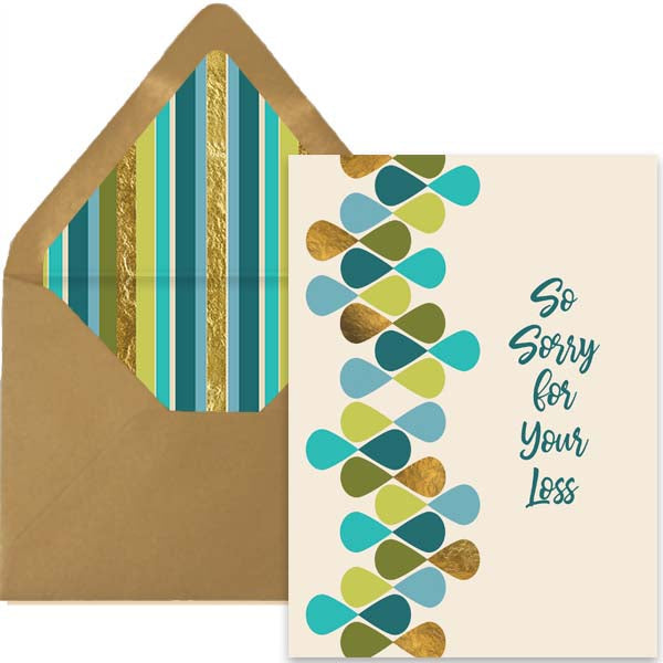 Sorry for your Loss Card - ModLoungePaperCompany
