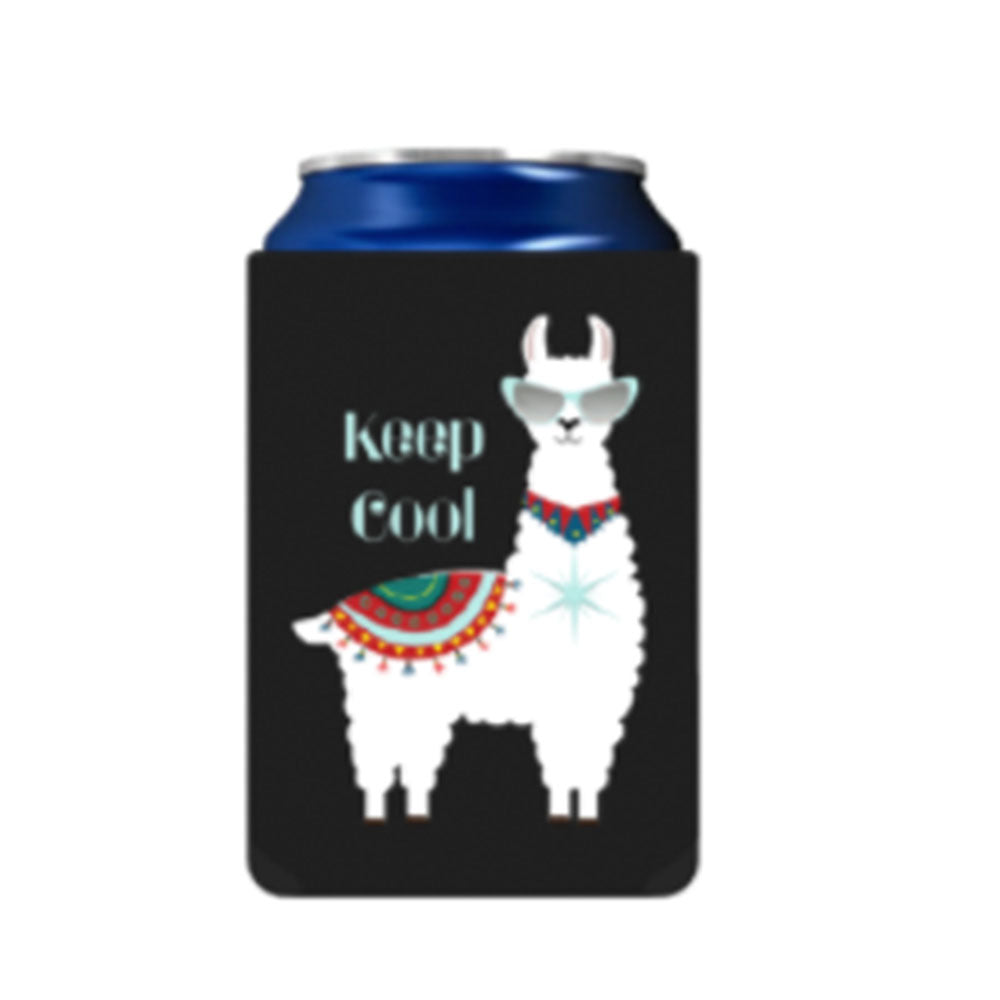 Llama Keep Cool Red Koozie - ModLoungePaperCompany